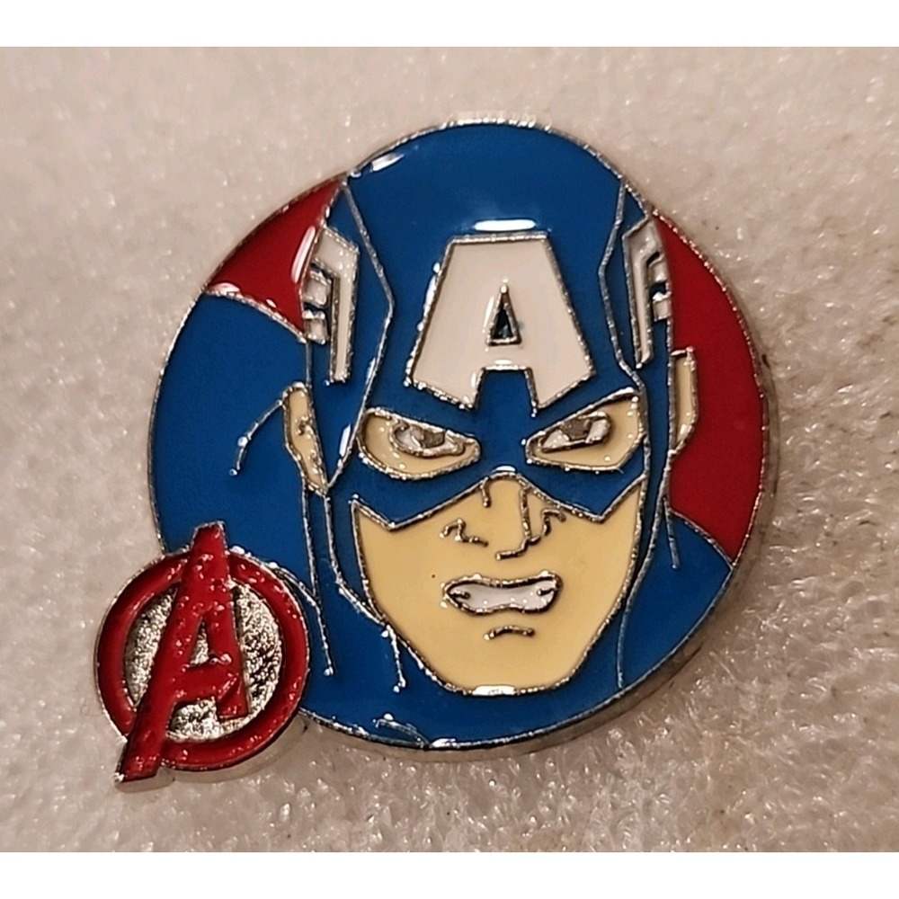 Disney Pin Captain America Marvel Avengers Assemble Comic Strip Booster 109601